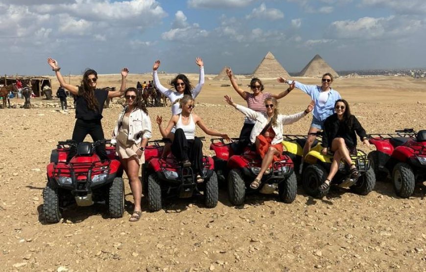 Cairo: Pyramids Quad Bike Adventure & Optional Camel Ride